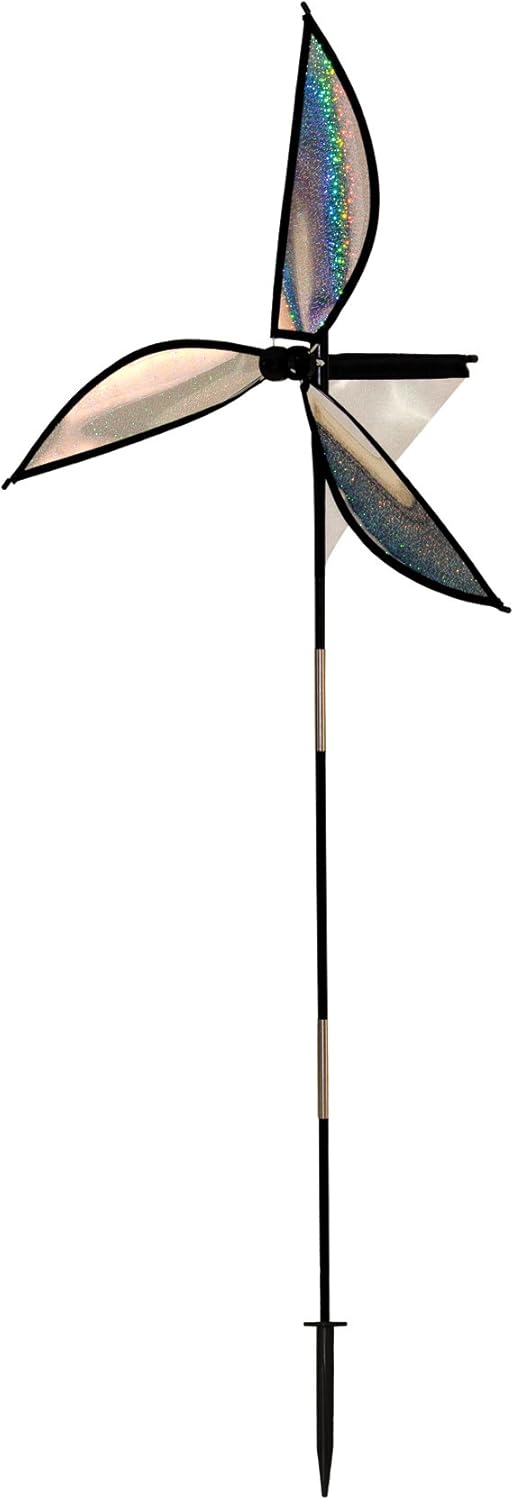 In the Breeze Silver Sparkle Wind Generator